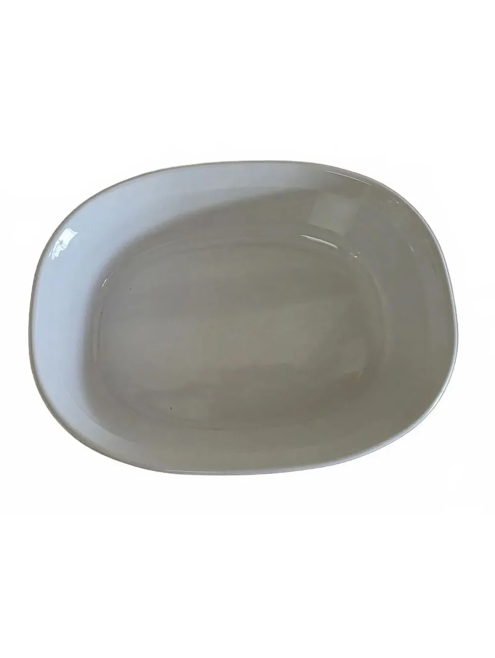Vintage Corning Ware French White F-2-B Oval Casserole Dish